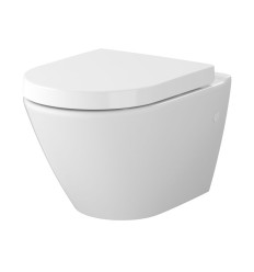 Miska zawieszana Mesto Oval z deską duroplast Cersanit (K701-791)