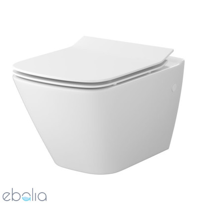 Miska zawieszana Mesto Square z deską duroplast Cersanit (K701-792)