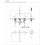 Bateria wannowa 4-otworowa Y czarny Omnires (Y1232BL)