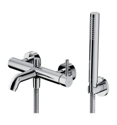 Bateria wannowa z zestawem prysznicowym Y chrom Omnires (Y1231CR)