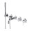 Bateria wannowa 5-otworowa podtynkowa Y chrom Omnires (Y1237/1SCR)
