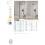 Kabina walk-in 140x50x200 New Modus Black New Trendy (EXK-5610/EXK-5571/EXK-5571)