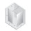 Kabina walk-in 120x80 New Modus White New Trendy (EXK-2286)