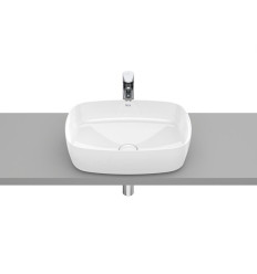 Umywalka nablatowa 50 cienkościenna Soft FINECERAMIC Inspira Roca (A327500000)