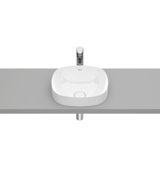 Umywalka blatowa 37 cienkościenna Soft FINECERAMIC Inspira Roca (A32750R000)