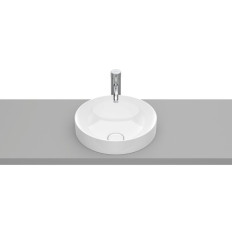 Umywalka blatowa 37 cienkościenna Round FINECERAMIC Inspira Roca (A32752R000)