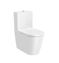 Miska WC do kompaktu Round Rimless o/podwójny inspira Roca (A342526000)