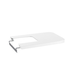Pokrywa bidetu wonoopadająca Square SUPRALIT Inspira Roca (A80653200B)