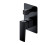 Bateria prysznicowo-wannowa podtynkowa czarny mat Parma Omnires (PM7435BL)