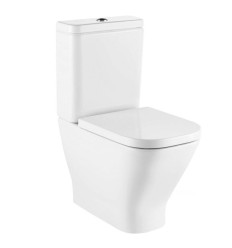 Miska WC do kompaktu Rimless SQUARE o/podwójny, przyścienna Gap Roca (A34273A000)