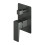 Bateria prysznicowo-wannowa 2-wyjściowa podtynkowa Parma grafit Omnires (PM7435GR)