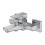 Bateria wannowa natynkowa chrom Parma Omnires (PM7430CR)