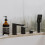 Bateria wannowa 4-otworowa czarny mat Parma Omnires (PM7432BL)