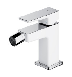 Bateria bidetowa Parma chrom/biały Omnires (PM7420CRB)