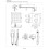 System prysznicowy podtynkowy Parma czarny mat Omnires (SYSPM11BL)