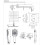 System prysznicowy podtynkowy chrom Parma Omnires (SYSPM11CR)