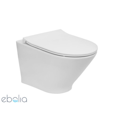 Miska WC podwieszana Gap Round Compacto Rimless Roca (A3460NB000)