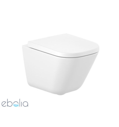 Miska WC podwieszana Rimless Square Compacto Roca (A34647A000)