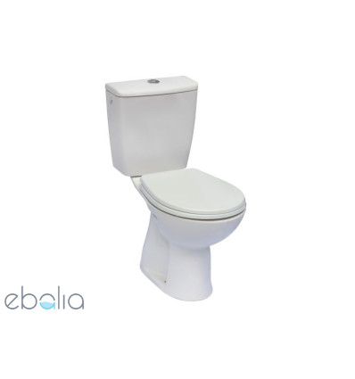 Miska wc do kompaktu o/pionowy z deską PP Madalena Roca (A34S19V000)