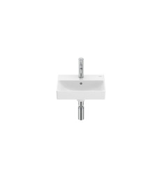 Mała umywalka ścienna 40 cm Compacto Fineceramic Ona Roca (A32768D000)
