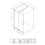 Ścianka prysznicowa walk-in 100cm stal szczotkowana Prizma - przesuwna Deante (KTJ F30R)