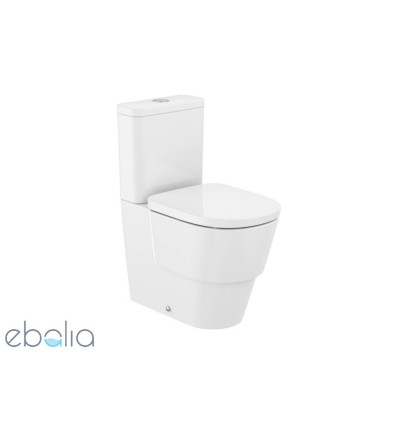 Miska WC do kompaktu Rimless o/podwójny, przyścienna Tura Roca (A342697000)