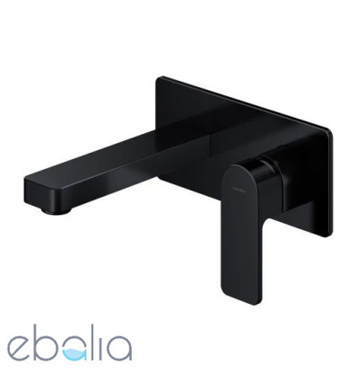 Bateria umywalkowa podtynkowa Baretti czarny mat Omnires (BA7815BL)