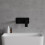 Bateria umywalkowa podtynkowa Baretti czarny mat Omnires (BA7815BL)
