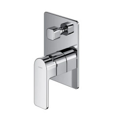 Bateria prysznicowo-wannowa podtynkowa Baretti chrom Omnires (BA7835CR)