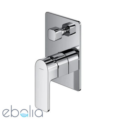 Bateria prysznicowo-wannowa podtynkowa Baretti chrom Omnires (BA7835CR)