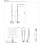 System prysznicowy natynkowy Baretti chrom Omnires (BA7844CR)