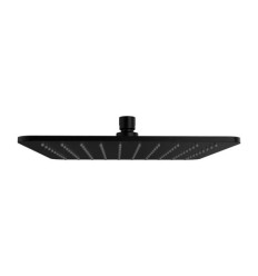 Deszczownica 25 x 25 cm Slimline czarny mat Omnires (WG225/OBL)