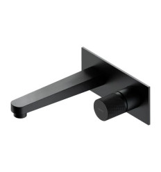 Bateria umywalkowa podtynkowa Contour antracyt Omnires (CT8015AT)