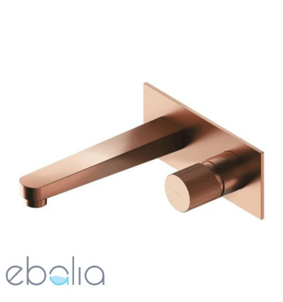 Bateria umywalkowa podtynkowa Contour miedź szczotkowana Omnires (CT8015CPB)