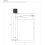 Bateria umywalkowa wysoka Contour antracyt Omnires (CT8012AT)