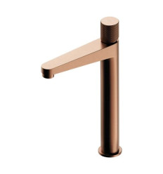 Bateria umywalkowa wysoka Contour miedź szczotkowana Omnires (CT8012CPB)