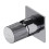 Bateria prysznicowa podtynkowa Contour chrom Omnires (CT8045CR)