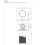 Bateria prysznicowa podtynkowa Contour antracyt Omnires (CT8045AT)