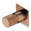 Bateria prysznicowa podtynkowa Contour miedź szczotkowana Omnires (CT8045CPB)