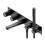 Bateria wannowa 5-otworowa podtynkowa Contour antracyt Omnires (CT8037/1AT)