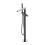 Bateria wannowa wolnostojąca Contour chrom Omnires (CT8033CR)