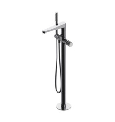 Bateria wannowa wolnostojąca Contour chrom Omnires (CT8033CR)