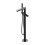 Bateria wannowa wolnostojąca Contour antracyt Omnires (CT8033AT)
