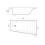 Wanna asymetryczna narożna 150 x 80 cm prawa Easy Roca (A248406000)