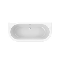 Wanna przyścienna akrylowa z syfonem typu "klick" Eternity Roca (A24T453000)