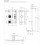 System prysznicowy podtynkowy Contour antracyt Omnires (SYSCT10AT)