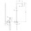 Deszczownica z baterią prysznicową bianco Silia Deante (NQS A4XM)