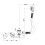 Syfon wannowy automatyczny chrom z systemem przelewowym Aqua Roca (A506404600)