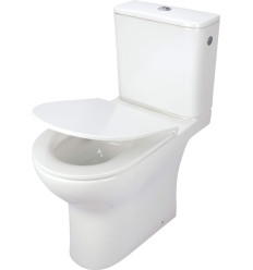 Kompakt WC bezkołnierzowy Jasmin Deante (CDJD6RPS)