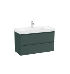 Szafka z umywalką 100 cm ciemny zielony mat Ona Roca (A851693513)